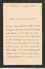 Nachlass Franz Steindachner, Brief von R. Hertwig an Franz Steindachner (18.06.1900), Inv.Nr. 218.02, Seite 1